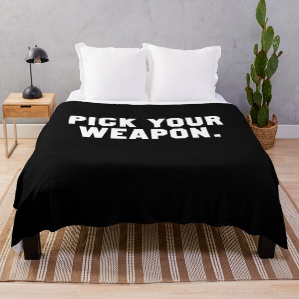 Item preview, Pick Your Weapon Funny Gaming Novelty designed and sold by Gamerss4Life.