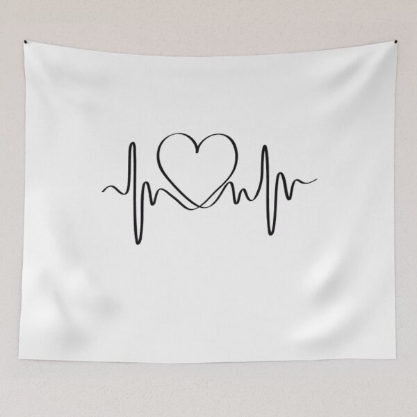 Item preview, Heart Rate - White Design designed and sold by Alton-Tomvis.