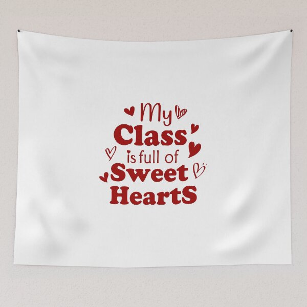 Item preview, My Class is Full Of Sweet Hearts Teachers day Gift for Valentines Day Funny Rude Offensive saying, designed and sold by joygift369.
