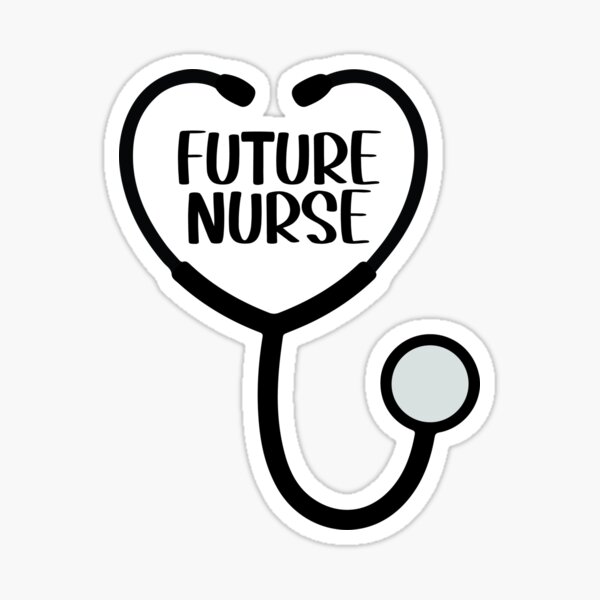 Future Nurse - Nurse Clipart - Nurse - Sticker