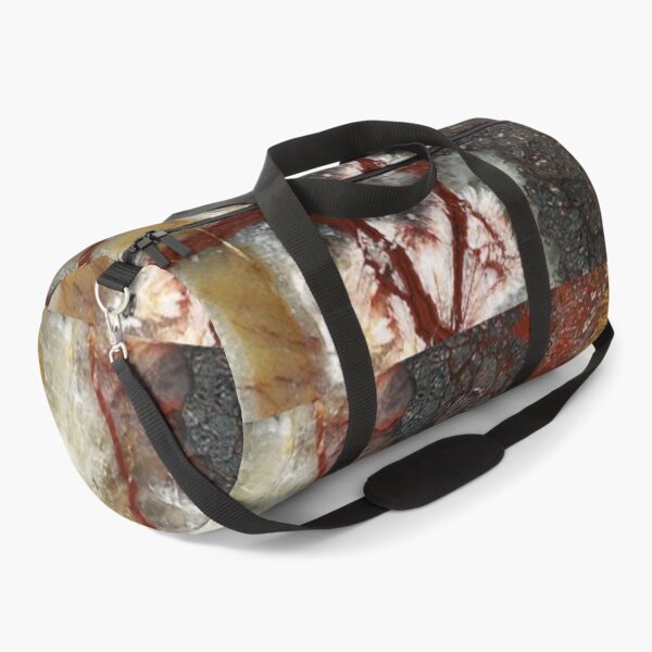 Item preview, red, white, gray earthy marble print designed and sold by HadeeeeL.