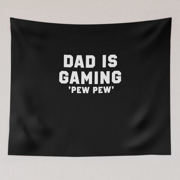 Item preview, Dad Is Gaming Pew Pew Funny Gamer Dad designed and sold by Gamerss4Life.