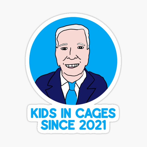 Anti Joe Biden Cartoon Sticker