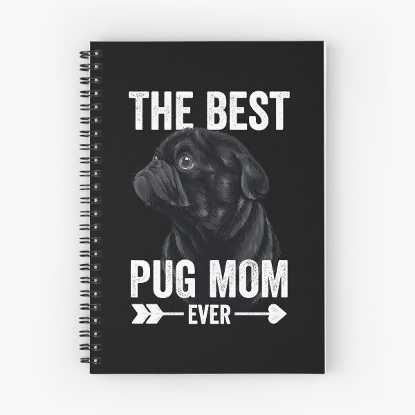 Item preview, Best Pug Mom Ever Women Cute Black Pug designed and sold by mejeoshop.