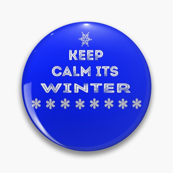 Item preview, keep calm it's winter designed and sold by Morgen Design Studio.