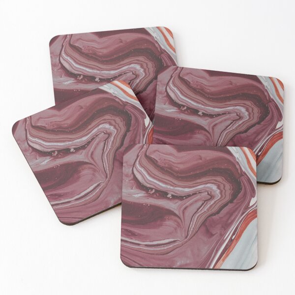 Item preview, Fuchsia, pink and white marble colors designed and sold by HadeeeeL.