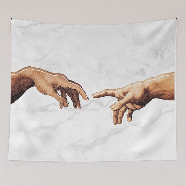 Item preview, The Creation of Adam | Michelangelo  designed and sold by ashleyherkie.