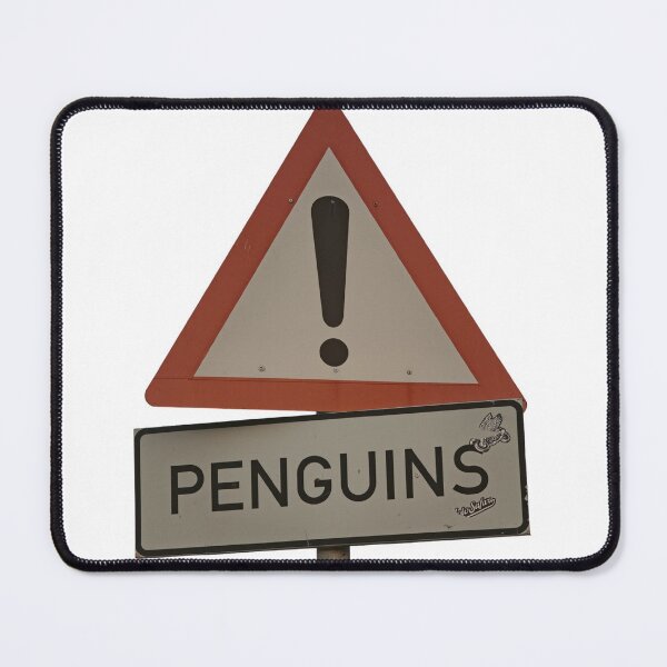Item preview, Penguins Signpost Warning designed and sold by Globalize.