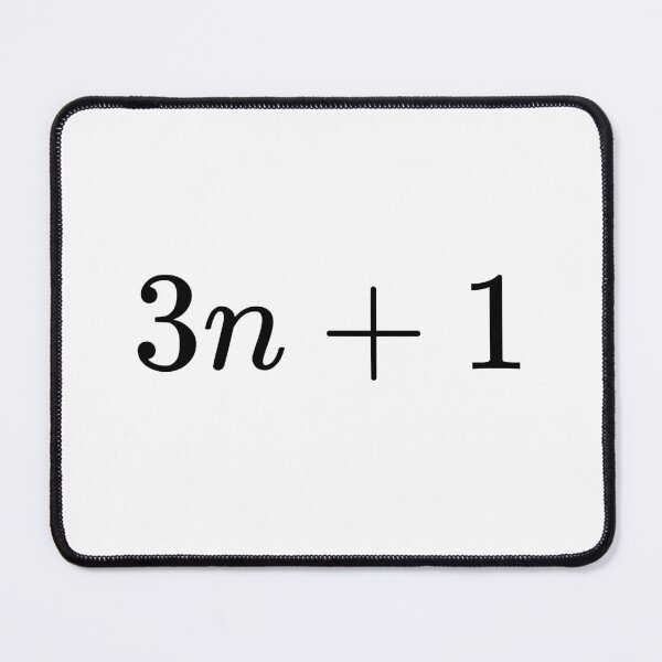 Item preview, 3n + 1 (Collatz Conjecture) designed and sold by Chrothon.