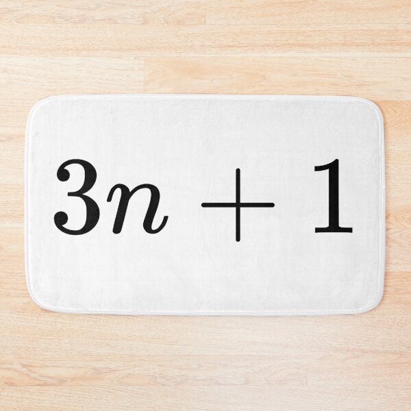 Item preview, 3n + 1 (Collatz Conjecture) designed and sold by Chrothon.