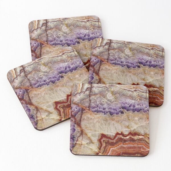 Item preview, beige, red and purple marble print designed and sold by HadeeeeL.