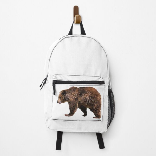 Item preview, grizzly bear-Polygonal animals designed and sold by Hartics.