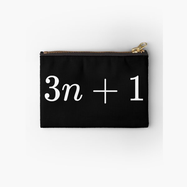 Item preview, 3n + 1 (Collatz Conjecture) black designed and sold by Chrothon.