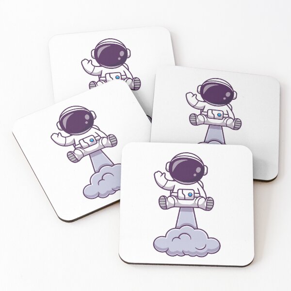 Item preview, Astronaut launched into space and waving hand designed and sold by OldiesGoldies.