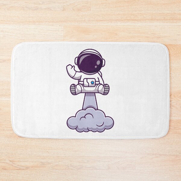 Item preview, Astronaut launched into space and waving hand designed and sold by OldiesGoldies.