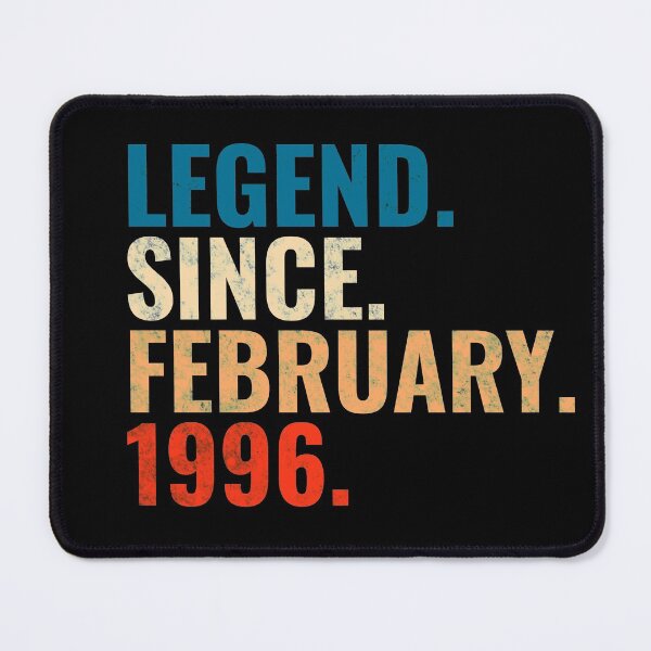 Item preview, Legend Since February 1996 Retro Vintage designed and sold by Teelogic.