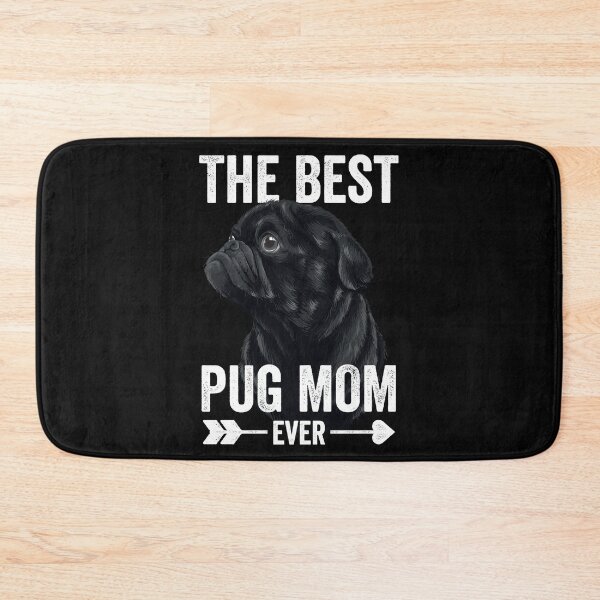 Item preview, Best Pug Mom Ever Women Cute Black Pug designed and sold by mejeoshop.