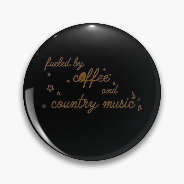 Item preview, Fueled By Coffee And Country Music designed and sold by ArteSilenziosa.