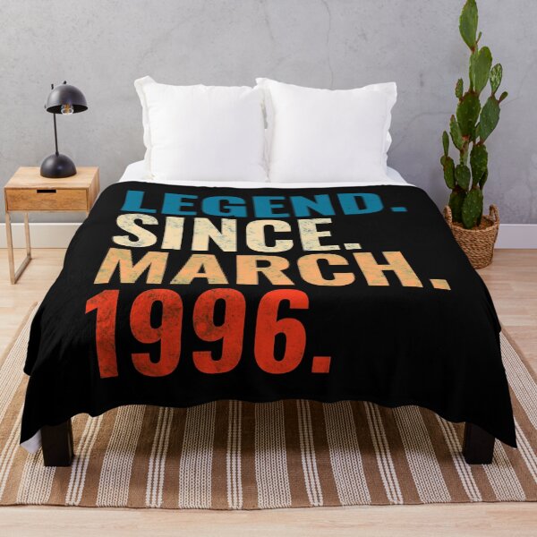 Item preview, Legend Since March 1996 Retro Vintage designed and sold by Teelogic.