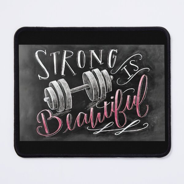 Item preview, Girl Fitness Strong Is Beautiful - Girl Gym Strong Is Beautiful designed and sold by PaulaSpringArt.