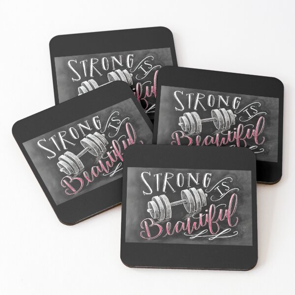 Item preview, Girl Fitness Strong Is Beautiful - Girl Gym Strong Is Beautiful  designed and sold by PaulaSpringArt.