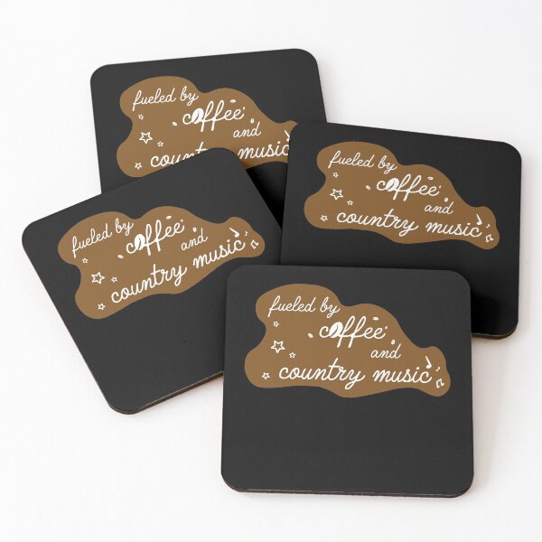 Item preview, Fueled By Coffee And Country Music designed and sold by ArteSilenziosa.