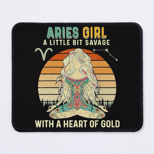 Item preview, Aries Girl Zodiac Sign Horoscope Yoga Lover designed and sold by anthonymark14.