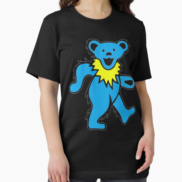 Vista previa del artículo con la obra «Pegatina OSO AMARILLO AZUL CLARO», diseñado y vendido por TorbenKachel.