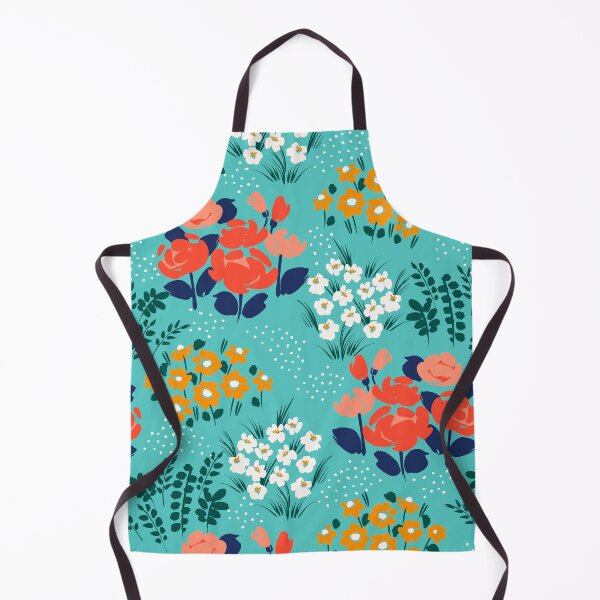 Item preview, Cute spring garden flowers pattern flowerpattern designed and sold by PG Illustration.