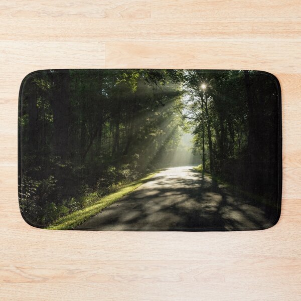 Item preview, An early morning scene in Davidson River Campground, Pisgah National Forest, NC. designed and sold by OdysseyGiftShop.