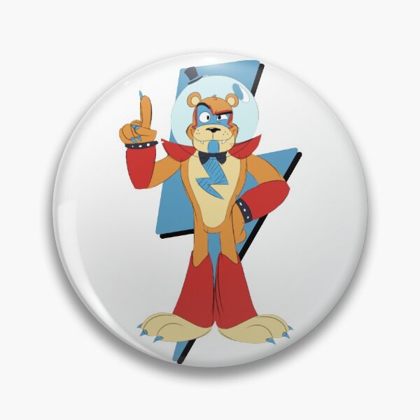Item preview, glamrock freddy fnaf security designed and sold by LUX2Boutique ★★★★★.