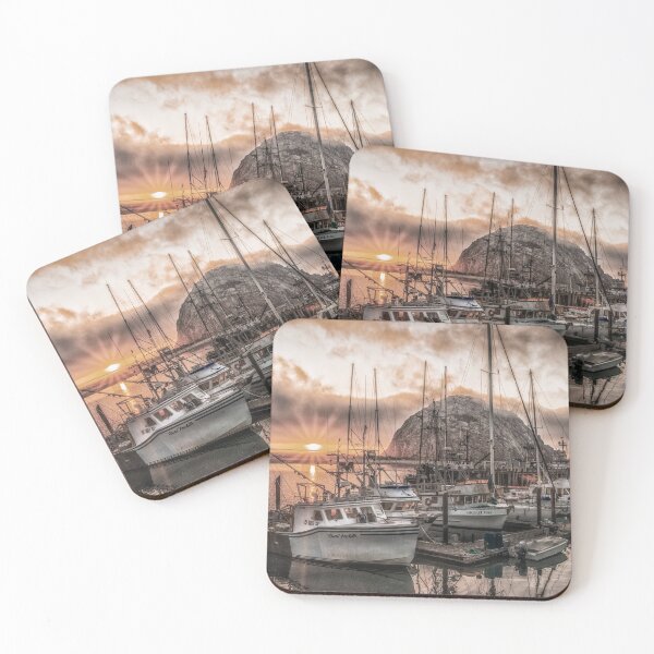 Item preview, Morro Bay Harbor At Sunset designed and sold by Fernando Margolles.