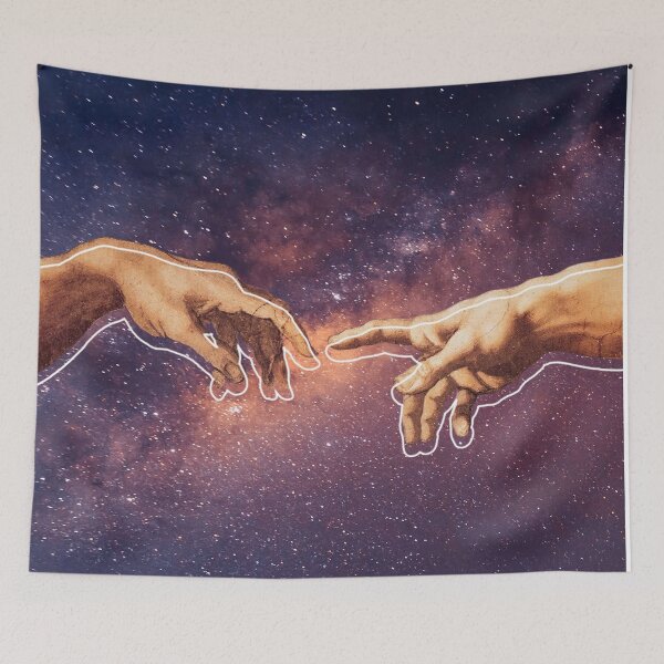 Item preview, The Creation of Adam | Michelangelo  designed and sold by ashleyherkie.