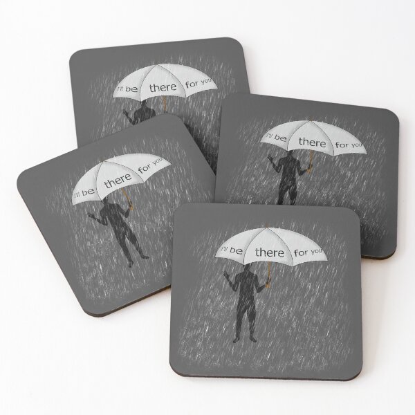 Item preview, A friend with a white umbrella designed and sold by HeavyBurden.