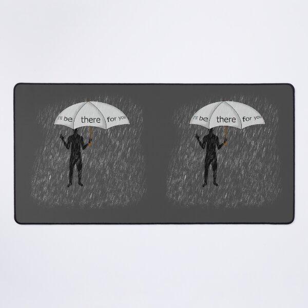 Item preview, A friend with a white umbrella designed and sold by HeavyBurden.