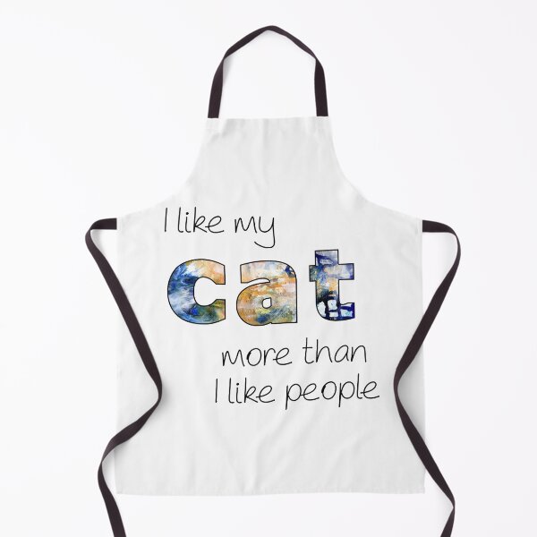 Item preview, I like my cat more than I like people designed and sold by PET-SHIRTS.