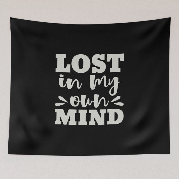 Item preview, Lost in my own mind designed and sold by pnkpopcorn.