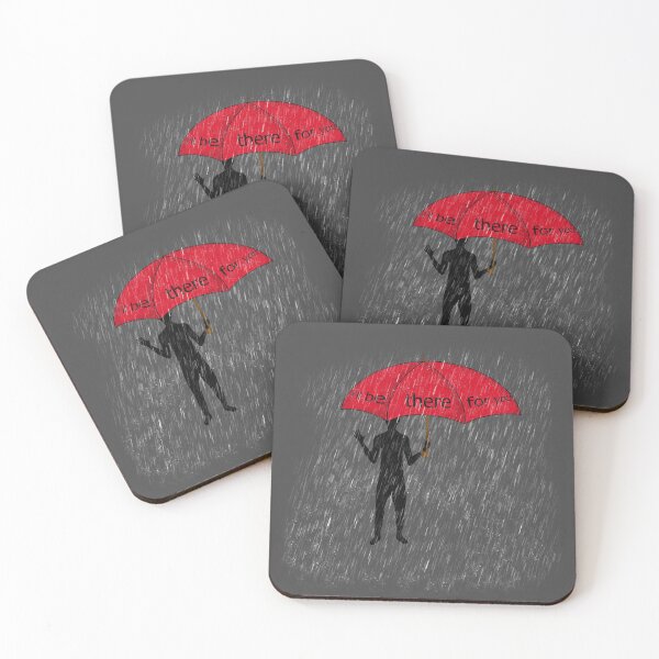 Item preview, A friend with a red umbrella designed and sold by HeavyBurden.