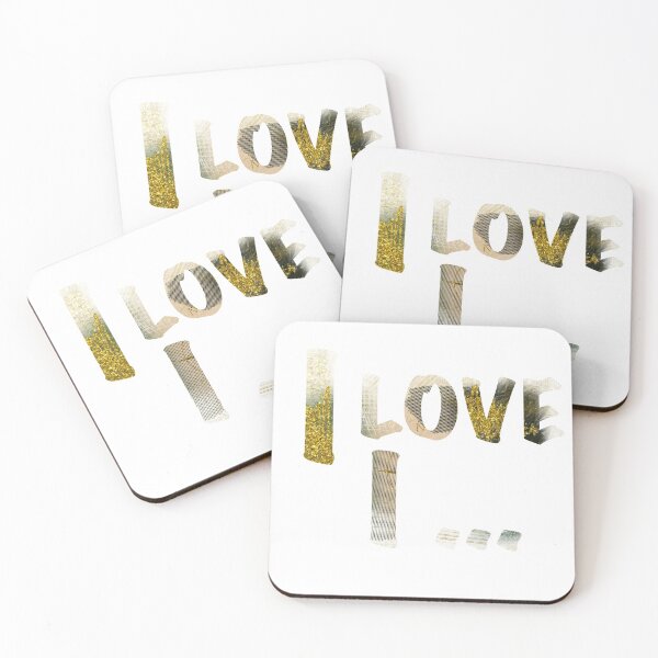 Item preview, I LOVE I ... designed and sold by kreativeadern.