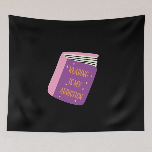 Item preview, Reading Is My Addiciton designed and sold by ArteSilenziosa.