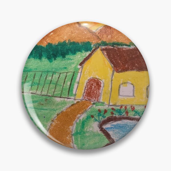 Item preview, The house with a sunset designed and sold by TiaGandhi.