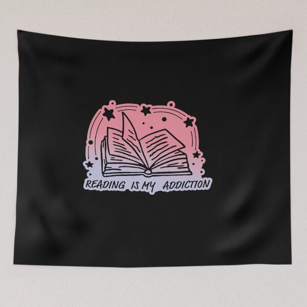 Item preview, Reading Is My Addiciton designed and sold by ArteSilenziosa.