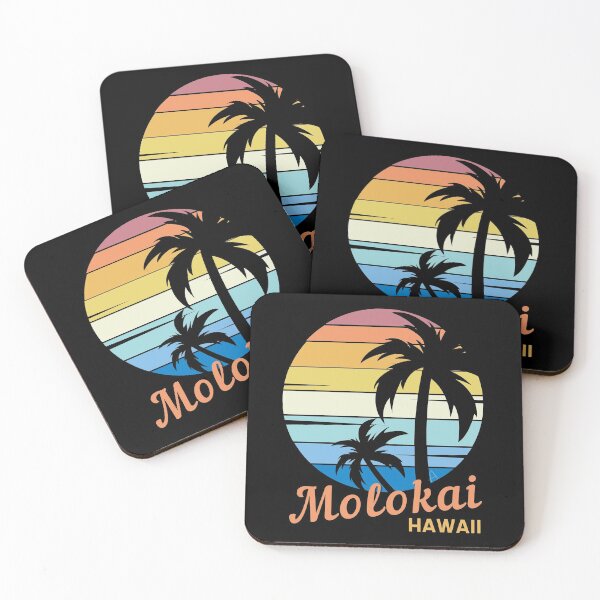 Item preview, Molokai Hawaii, Molokai, Vintage Sunset, Island Lifestyle, Ocean Waves, Tropical Vacation designed and sold by Sun Sand & Sea Art.