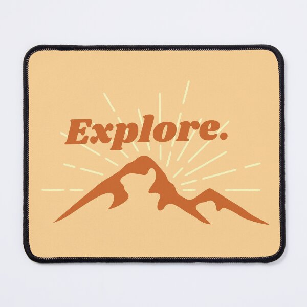 Item preview, Explore - Mountains - 70's Vintage - Hiking - #14 designed and sold by WildBerryMount.