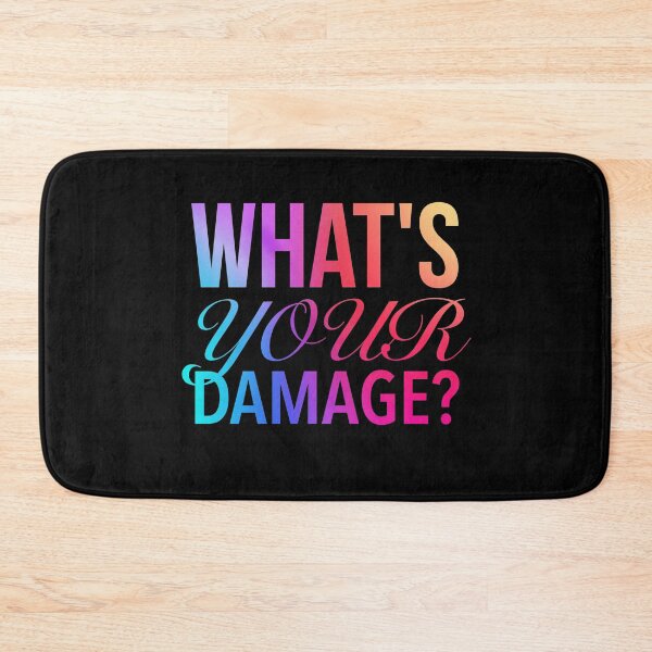 Item preview, What's Your Damage? - Quotes Of Heathers The Musical designed and sold by Delandor.