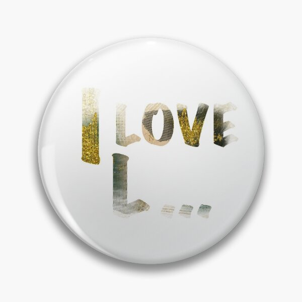 Item preview, I LOVE L ... designed and sold by kreativeadern.