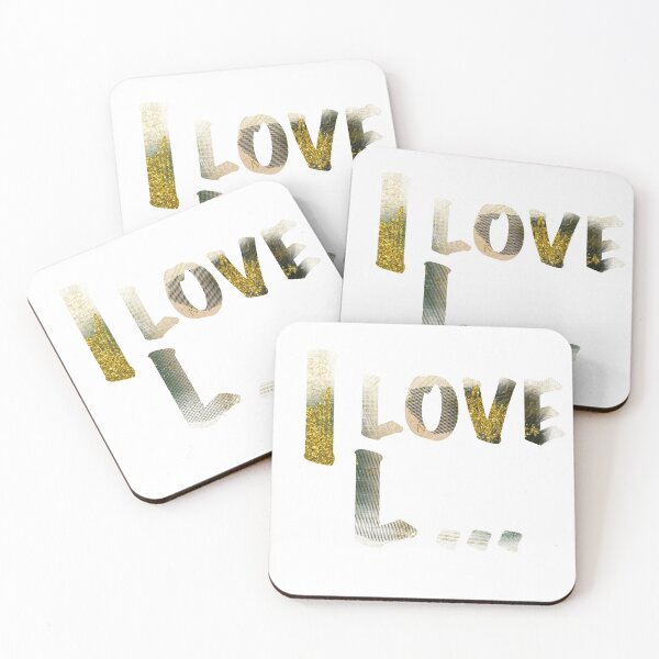 Item preview, I LOVE L ... designed and sold by kreativeadern.