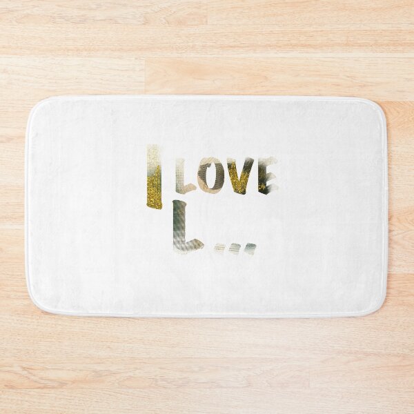Item preview, I LOVE L ... designed and sold by kreativeadern.