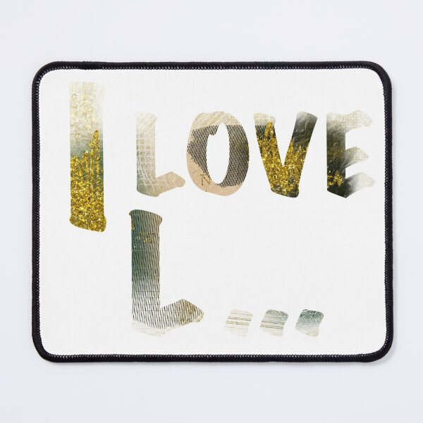 Item preview, I LOVE L ... designed and sold by kreativeadern.