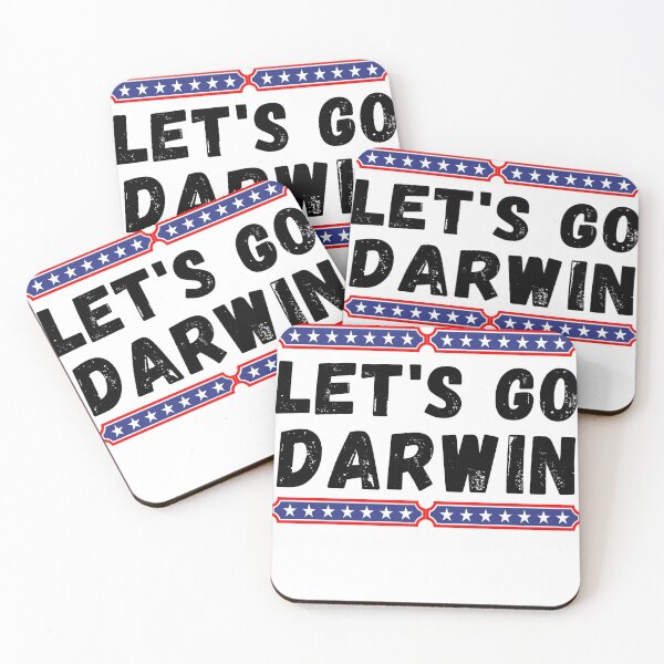Item preview, Lets Go Darwin Funny Sarcastic designed and sold by King of Colored Stickers.